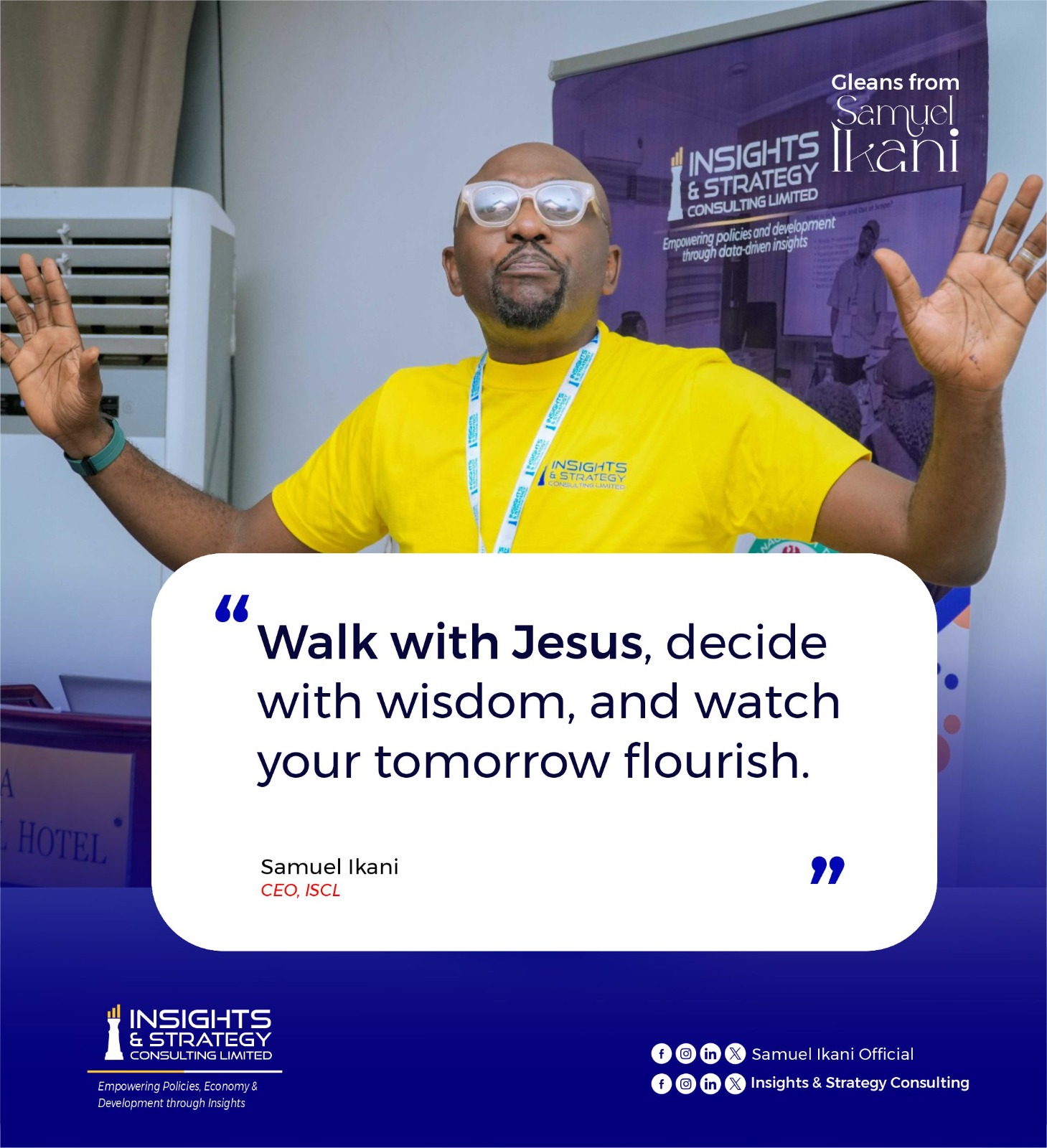 Samuel Ikani Quote