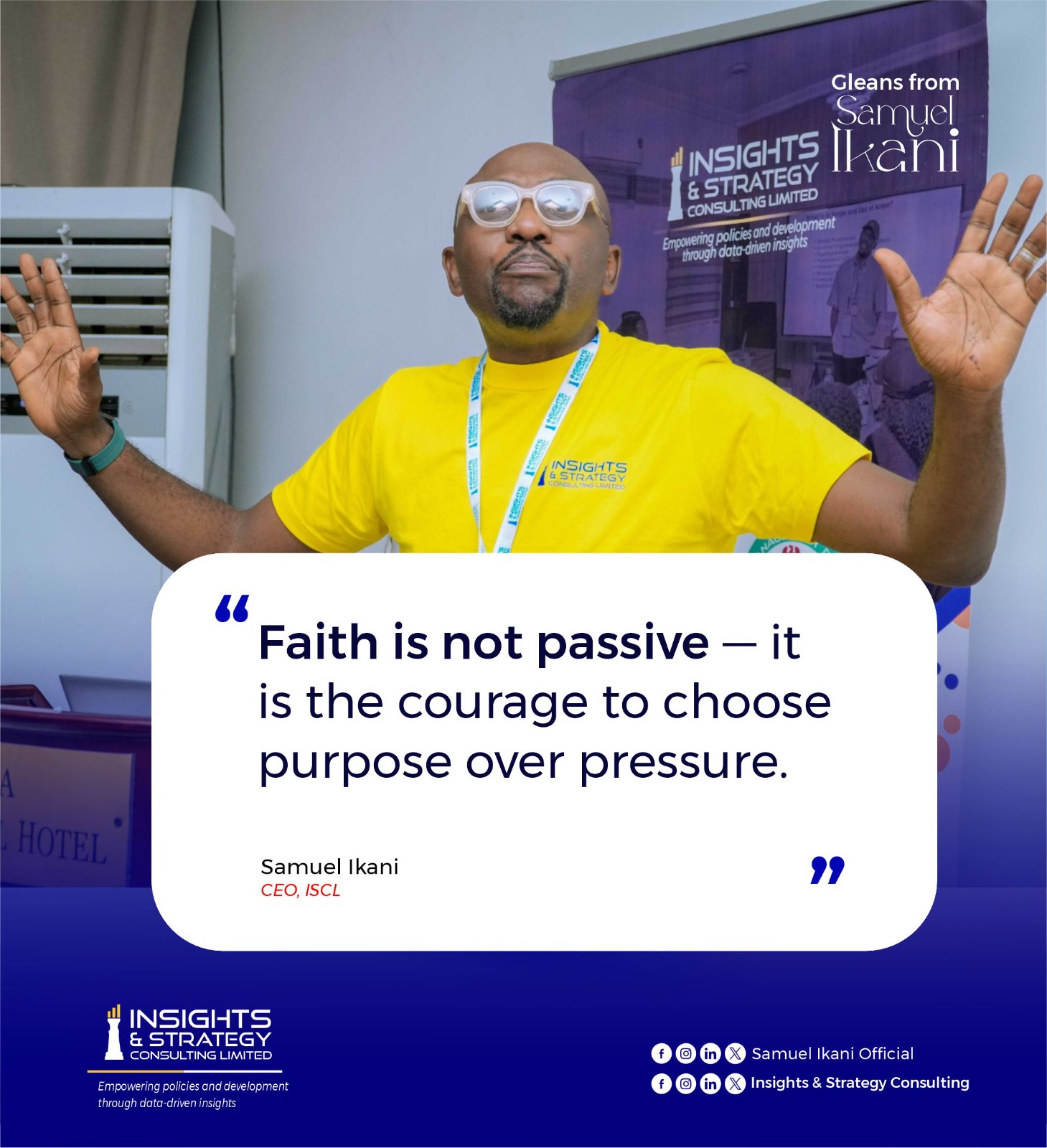 Samuel Ikani Quote